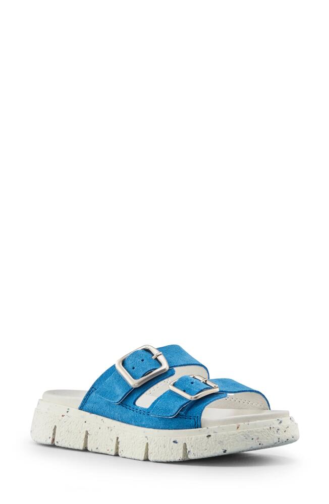 Cougar Piera Water Repellent Slide Sandal in Blue Cover