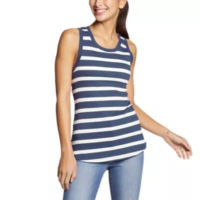 Eddie Bauer Women's Myriad Rib Racerback Tank Top Cover