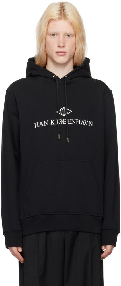 Han Kjobenhavn Black Bonded Hoodie Cover