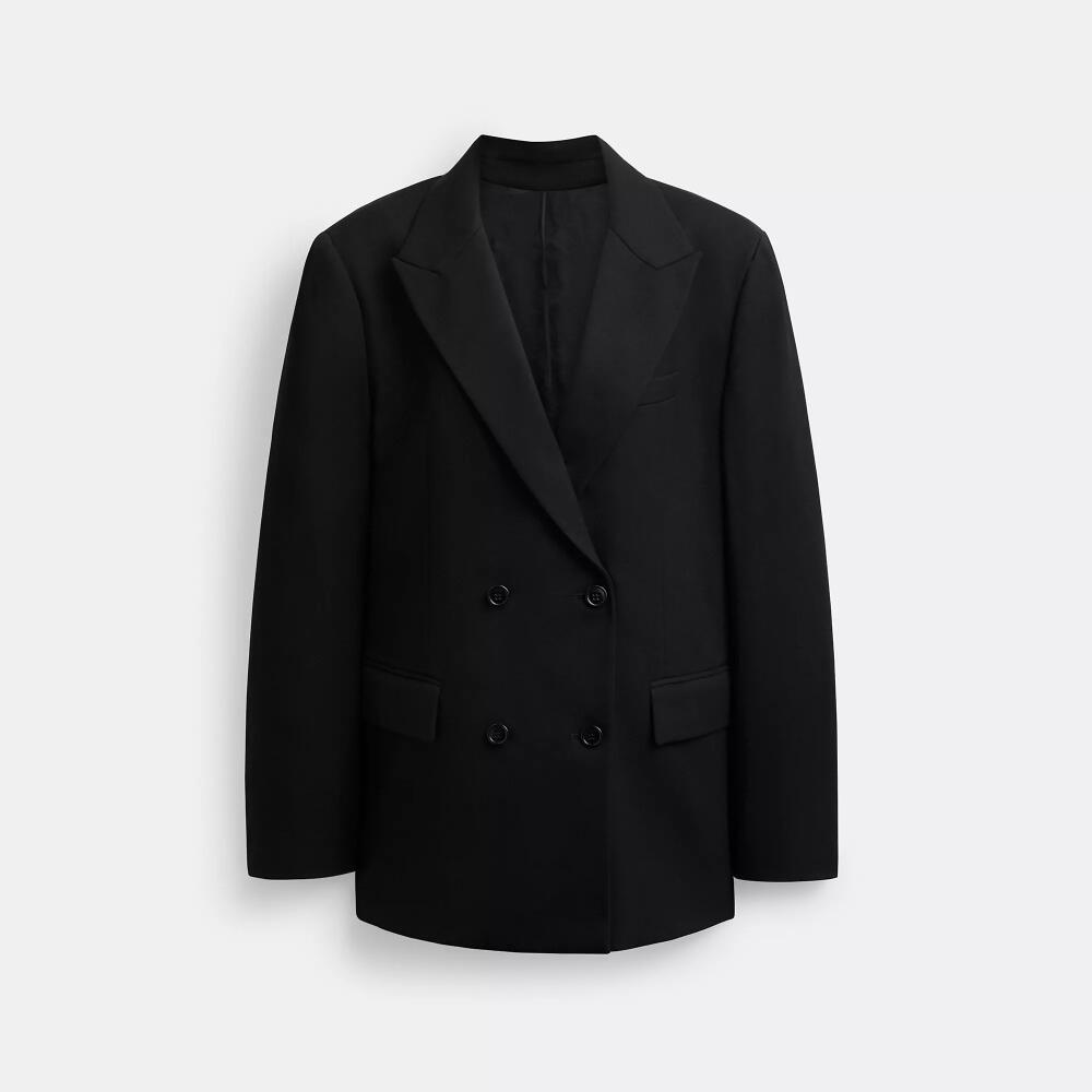 Coach Double Breasted Blazer Cover