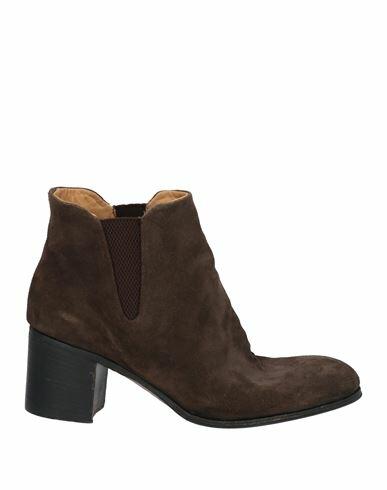 Alberto Fasciani Woman Ankle boots Dark brown Leather Cover