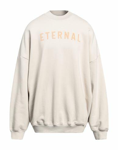 Fear Of God Man Sweatshirt Beige Cotton Cover