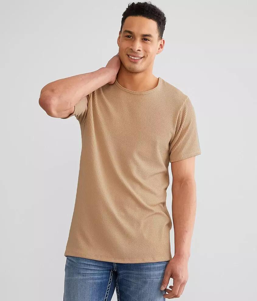 Rustic Dime Textured Rib T-Shirt Cover