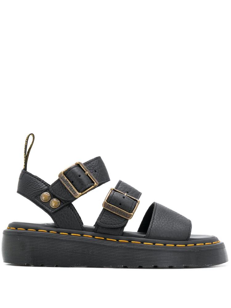 Dr. Martens open toe buckled sandals - Black Cover