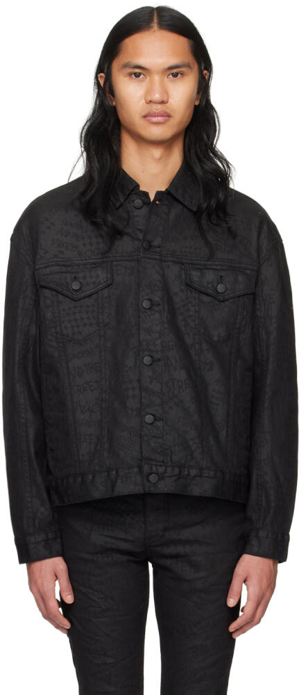 Ksubi Black Oh G Denim Jacket Cover