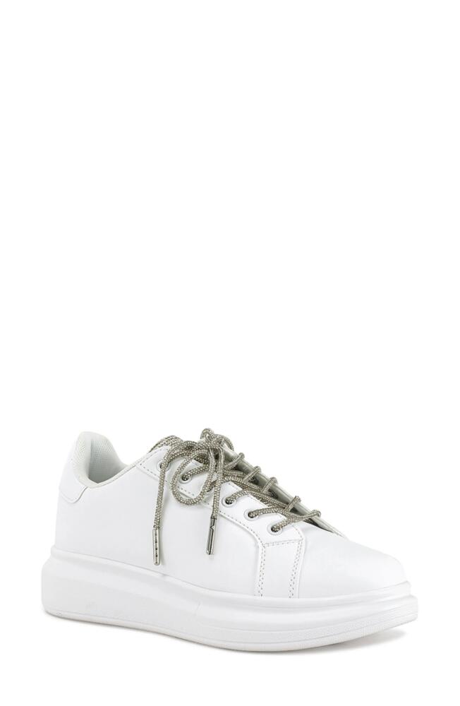 AZALEA WANG Janan Sneaker in White Cover