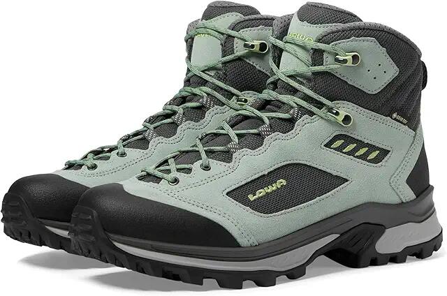 Lowa Corvara GTX Mid (Patina Green/Grey) Women's Shoes Cover