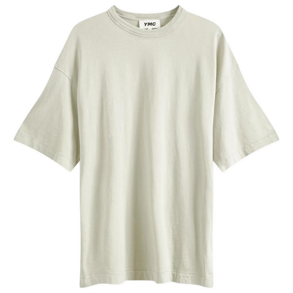 YMC Men's Triple T-Shirt in Grey Cover