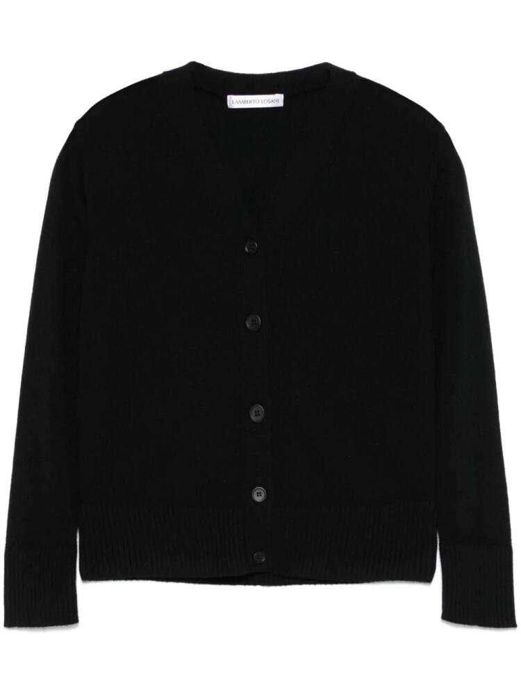 Lamberto Losani cashmere cardigan - Black Cover