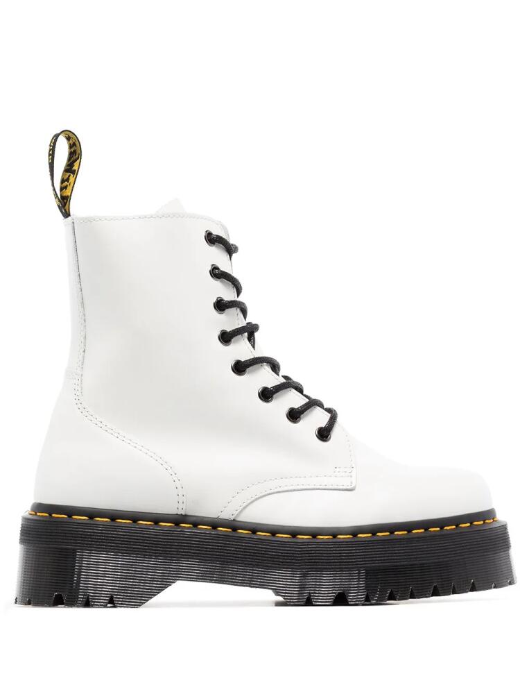 Dr. Martens Jadon platform boots - White Cover