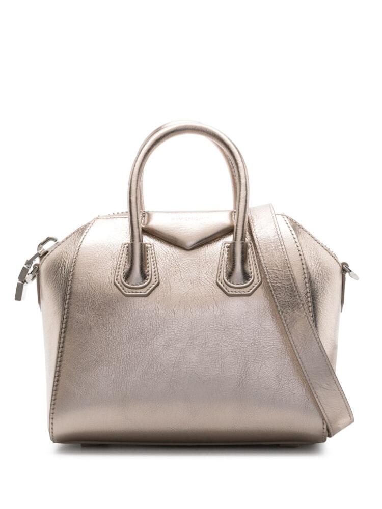 Givenchy mini Antigona tote bag - Gold Cover