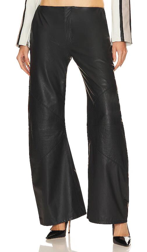 EB Denim Hollywood Frederic Leather Pants in Black Cover