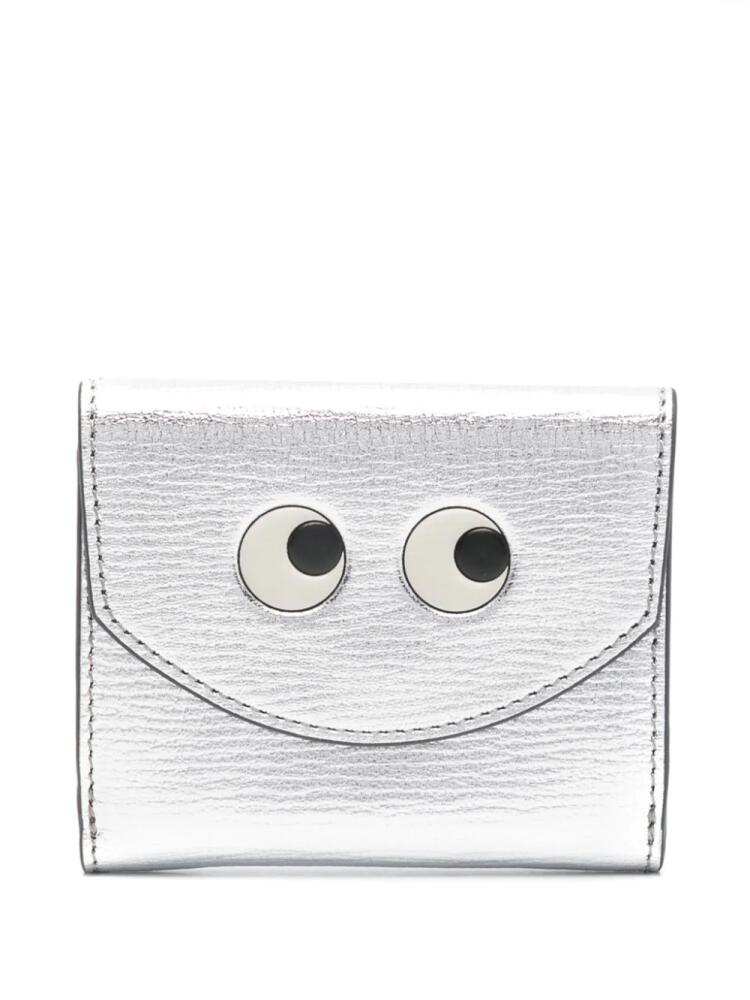 Anya Hindmarch mini Eyes wallet - Silver Cover