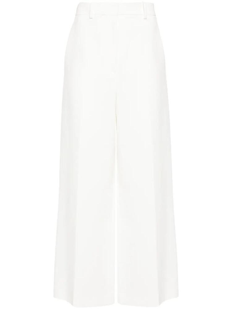 KHAITE Bacall straight trousers - White Cover