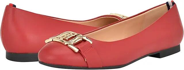 Tommy Hilfiger Gallyne (Red) Women's Flat Shoes Cover