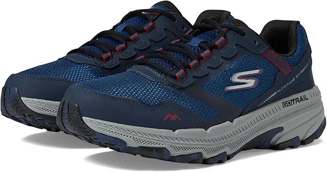 SKECHERS Go Run Trail Altitude 2.0 - Mar (Navy/Red) Men's Shoes Cover