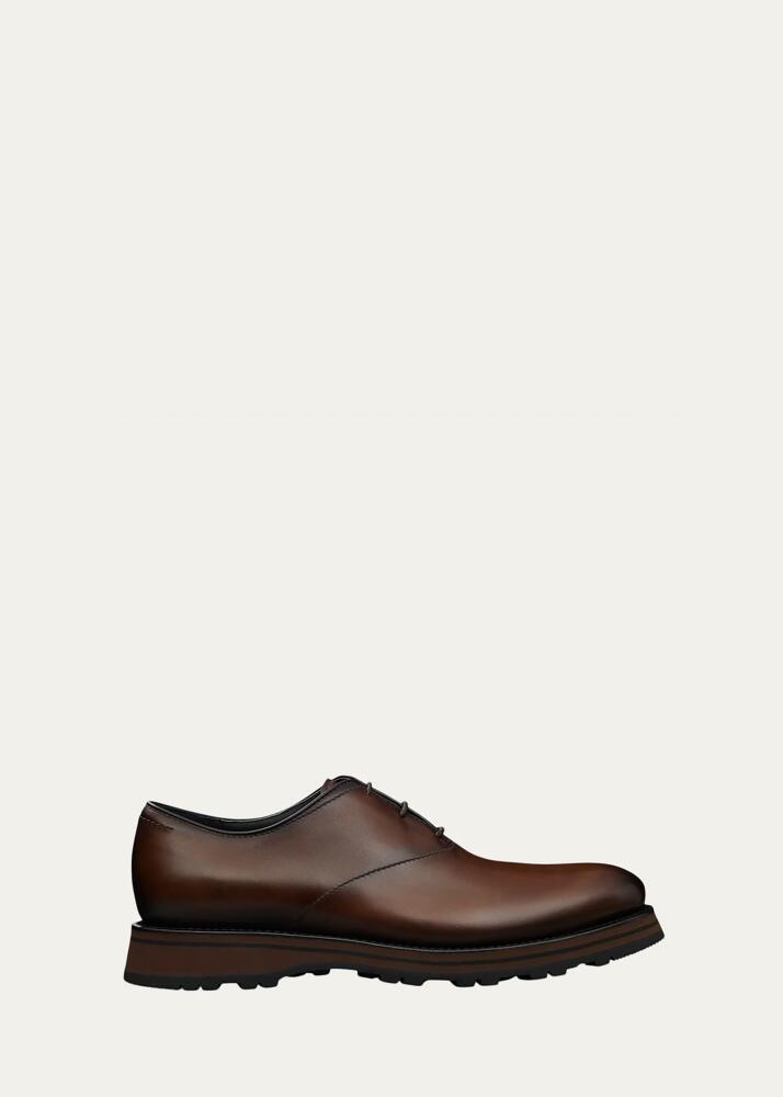 Berluti Men's Venezia Lace-Up Shoes Cover