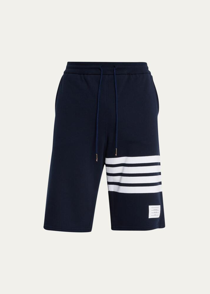 Thom Browne Men's 4-Bar Basic Terry Sweat Shorts Cover