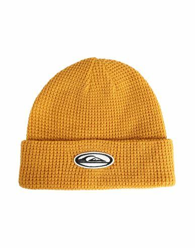 Quiksilver Qs Berretto Pidgeon And Waffles Man Hat Ocher Acrylic Cover