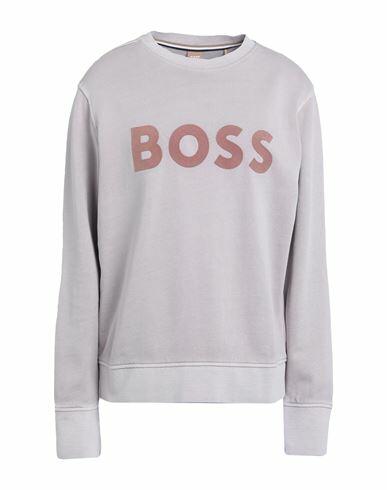 Boss Woman Sweatshirt Lilac Cotton Cover