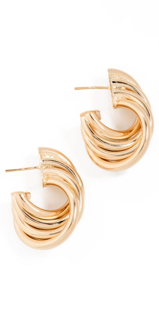 Alexa Leigh Twist Earrings Gold Cover