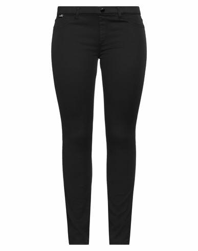 Love Moschino Woman Pants Black Cotton, Lyocell, Elastane Cover