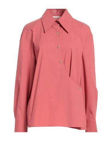 Liviana Conti Woman Shirt Pastel pink Cotton, Polyamide, Elastane Cover