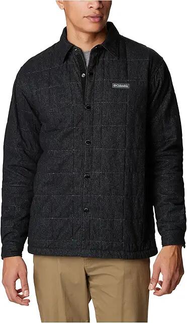 Columbia Landroamer Quilted Shirt Jacket (Black) Men's Clothing Cover