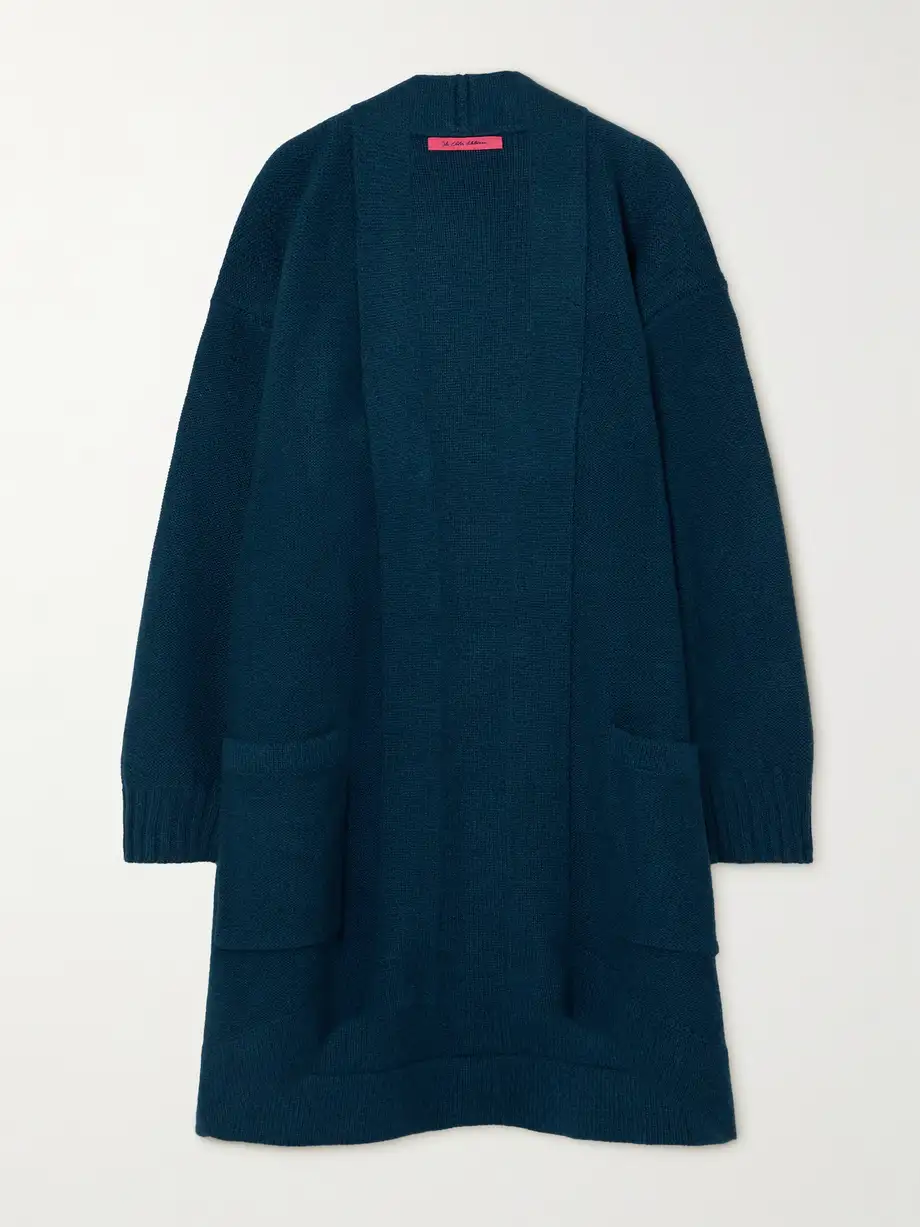 The Elder Statesman - Oversized Cashmere Cardigan - Blue Cover