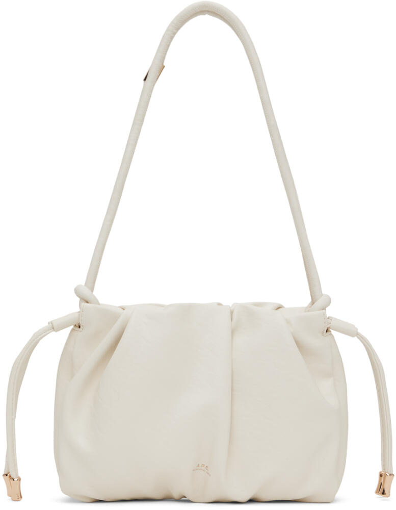 A.P.C. White Ninon Shoulder Mini Bag Cover