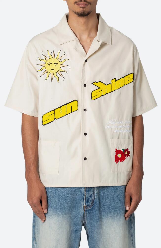 mnml Sunshine Camp Shirt in Khaki Cover