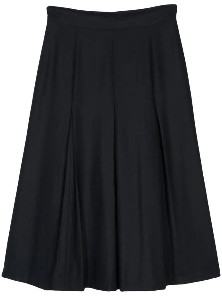 ASPESI pleated midi skirt - Blue Cover