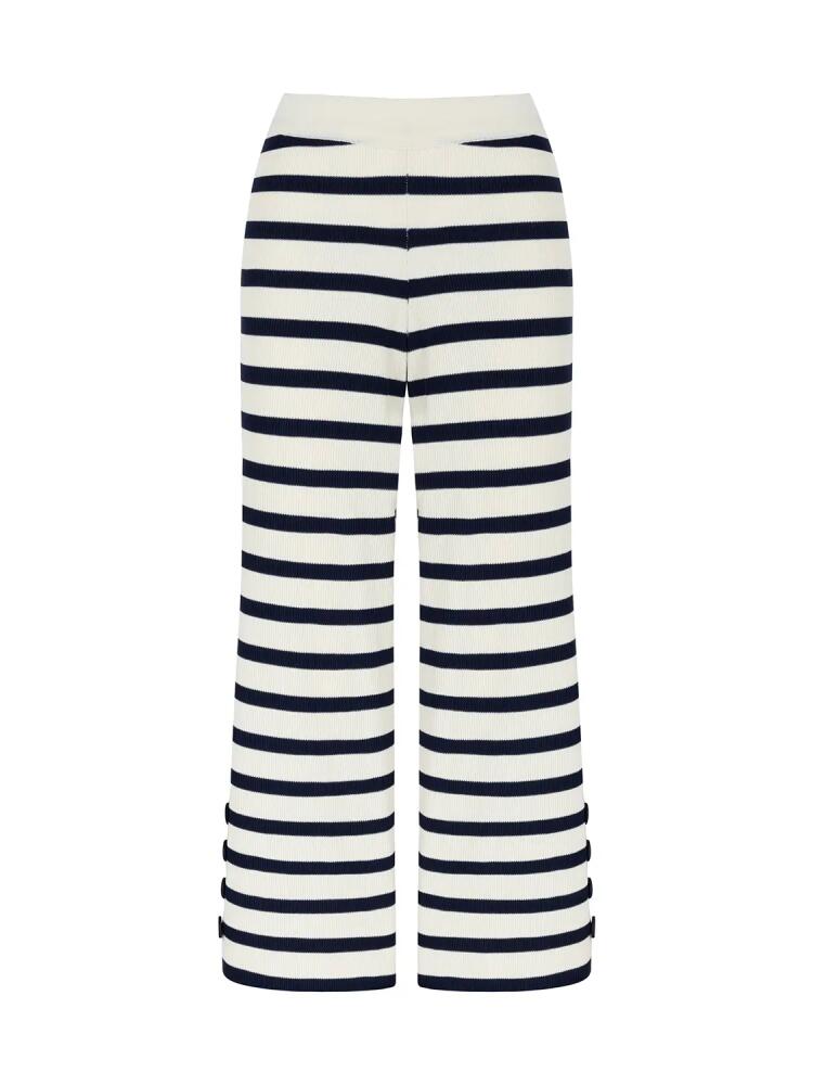 Nocturne Striped Knit Pants in Multi-Colored Cover