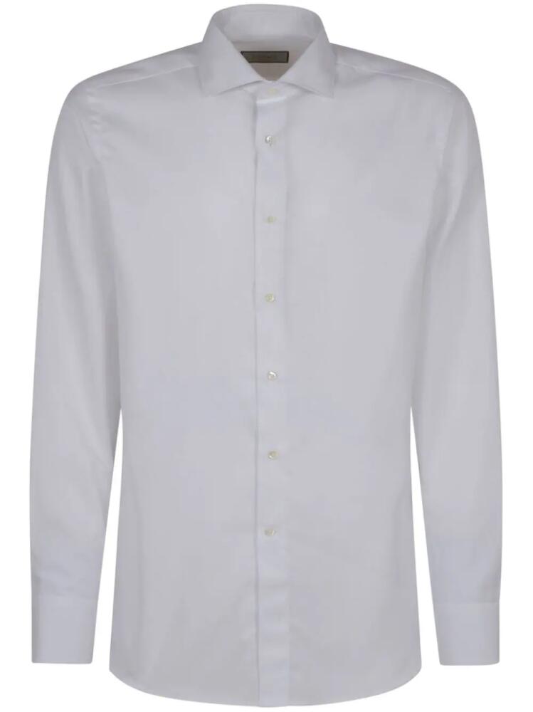 Canali cotton shirt - White Cover