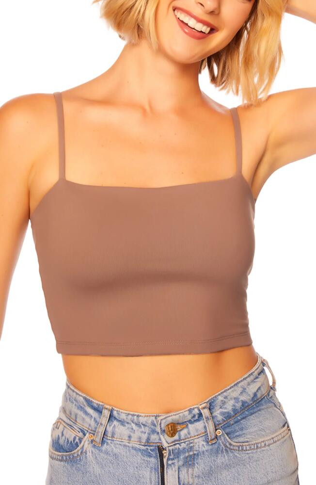 Susana Monaco Crop Tank in Cocoa Cover