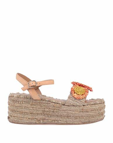 Coral Blue Woman Espadrilles Coral Textile fibers Cover