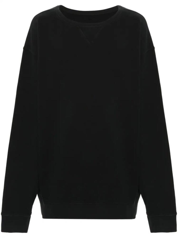 Maison Margiela Invitation cotton sweatshirt - Black Cover