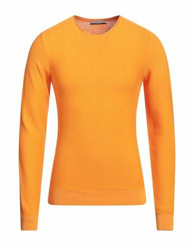 Yes Zee By Essenza Man Sweater Orange Cotton Cover