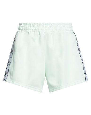 Chiara Ferragni Woman Shorts & Bermuda Shorts Light green Polyester Cover