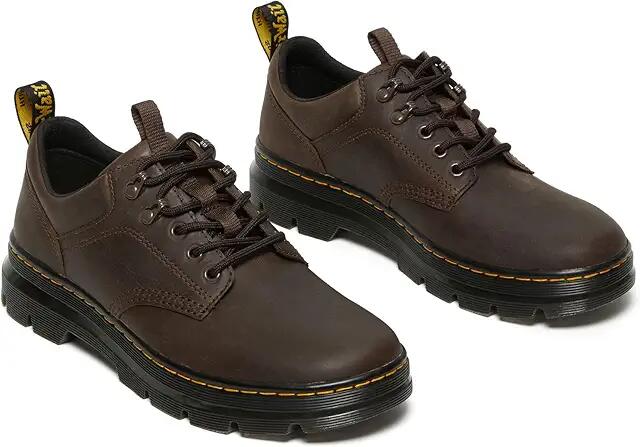 Dr. Martens Reeder (Dark Brown Crazy Horse) Shoes Cover