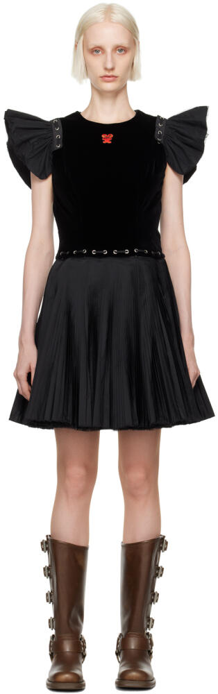 Chopova Lowena Black Moxie Mini Dress Cover