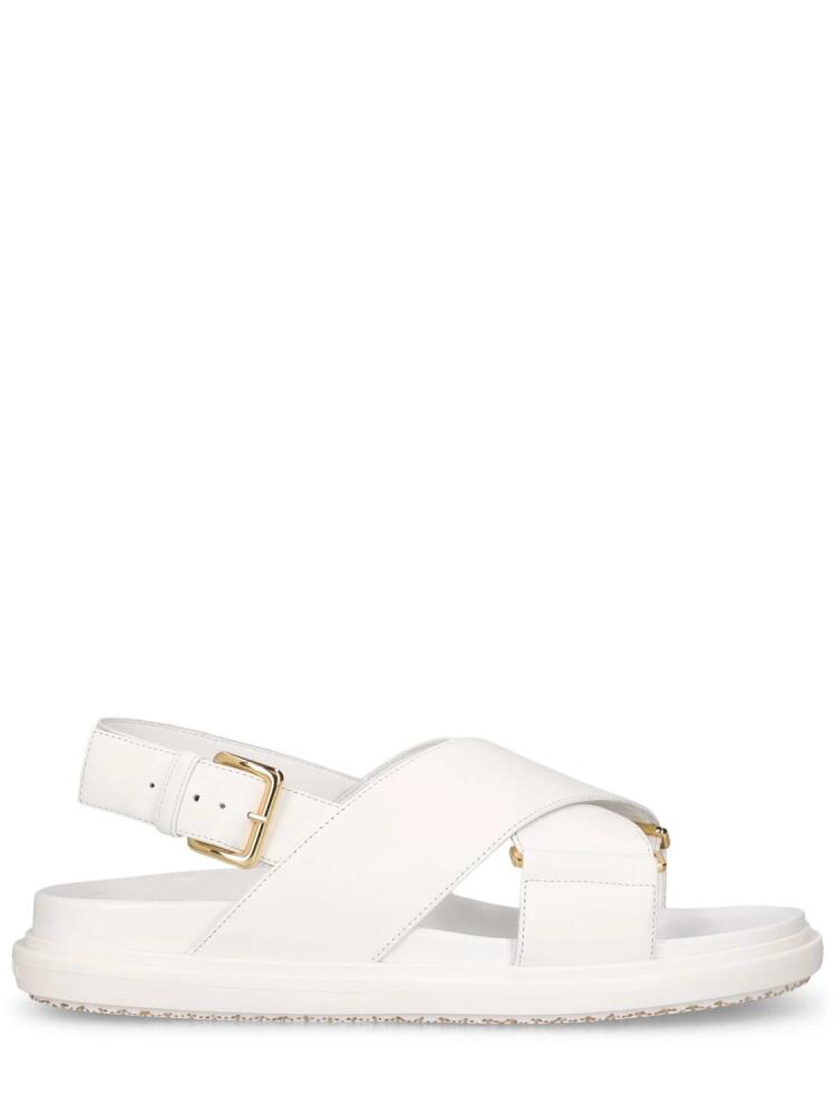 MARNI 10mm Fussbett Leather Sandals Cover