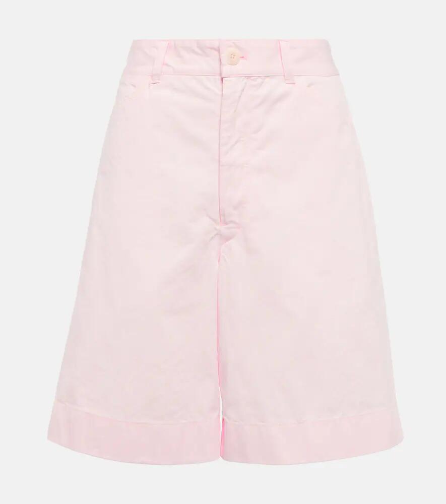 Lemaire High-rise denim shorts Cover