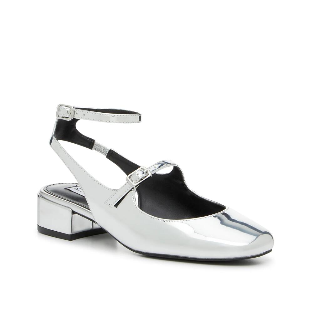 Steve Madden Spektor Mary Jane | Women's | Silver Metallic Synthetic Cover