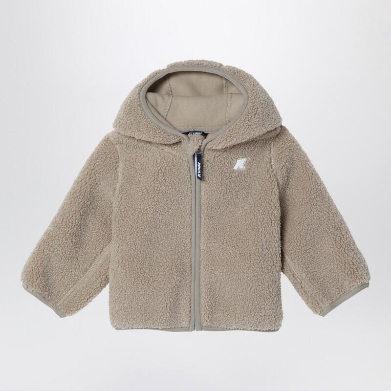 K-way Janne beige hooded jacket Cover