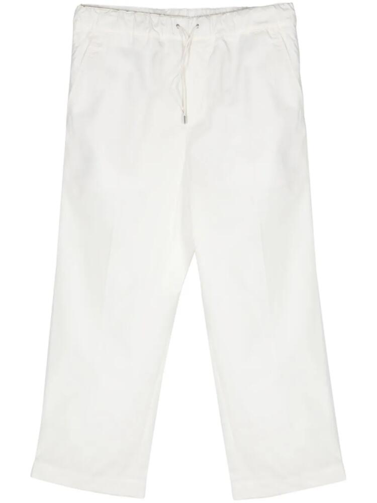 OAMC drawstring-waist straight-leg trousers - White Cover