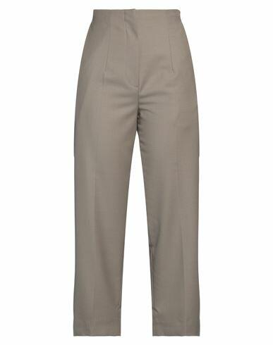 Sandro Woman Pants Dove grey Polyester, Virgin Wool Cover