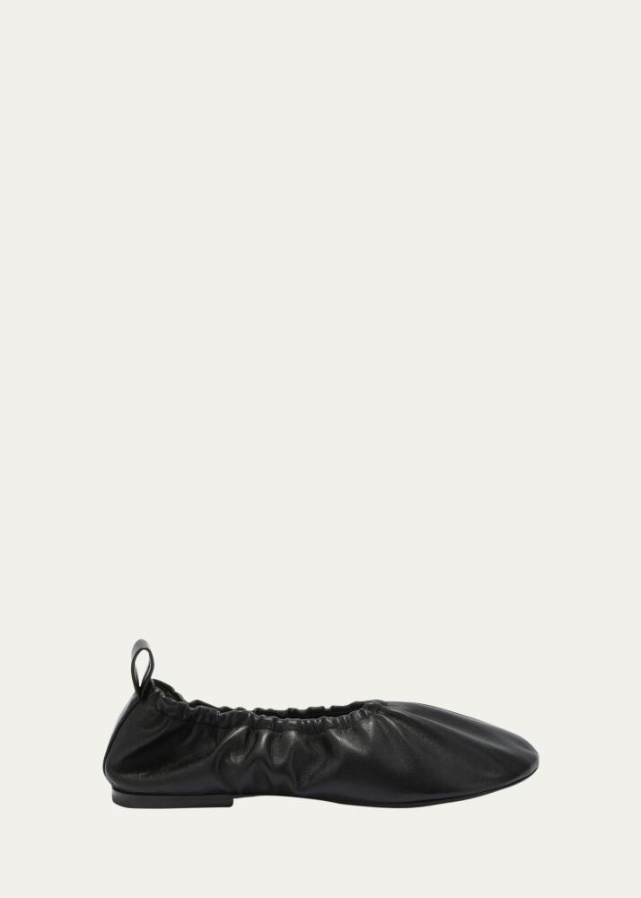 Jil Sander Lambskin Leather Ballerina Flats Cover