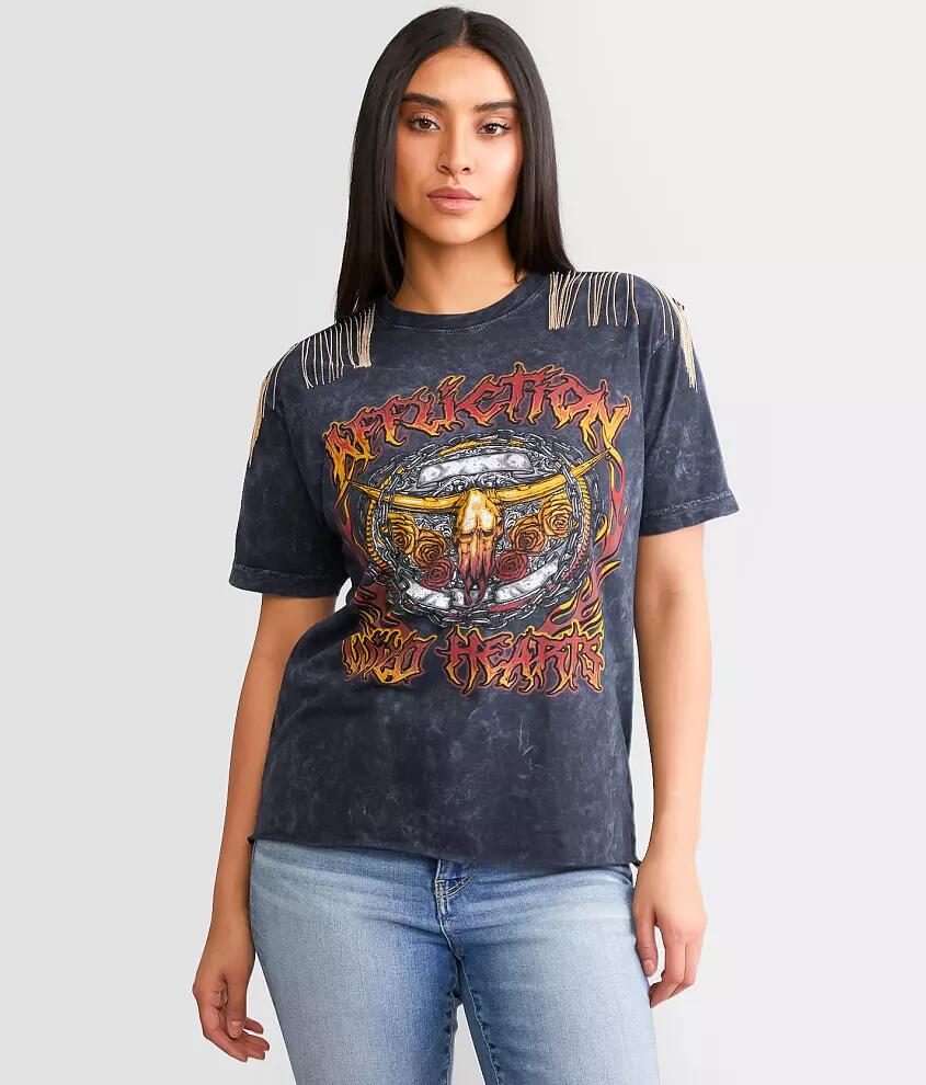 Affliction Wild Hearts Flame T-Shirt Cover