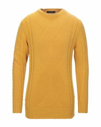 Gazzarrini Man Sweater Yellow Wool Cover